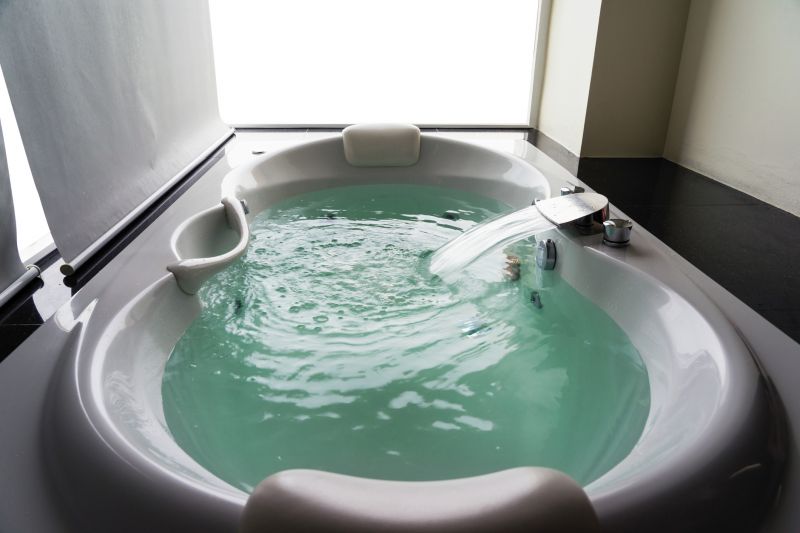Stylish Bathtub Features